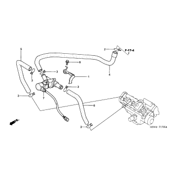 AIR INJECTION CONTROL VALVE ('01-'06)