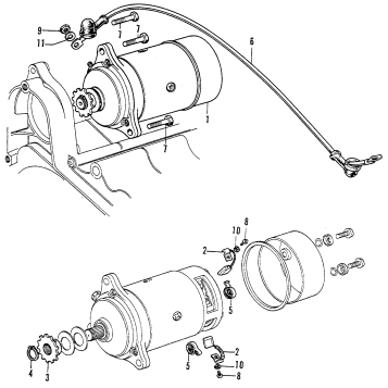 STARTING MOTOR