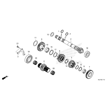 TRANSMISSION (MAINSHAFT) (2)