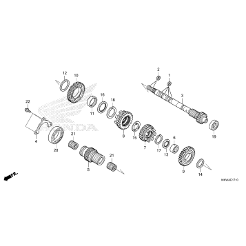 TRANSMISSION (MAINSHAFT)