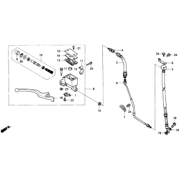 FRONT BRAKE MASTER CYLINDER