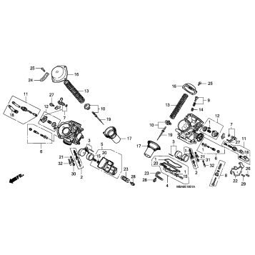 CARBURETOR (COMPONENT PARTS)
