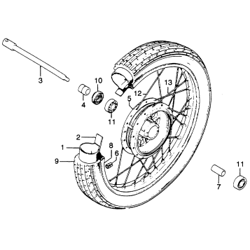 FRONT WHEEL