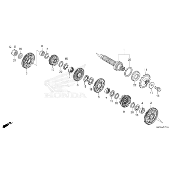 TRANSMISSION             (COUNTERSHAFT)