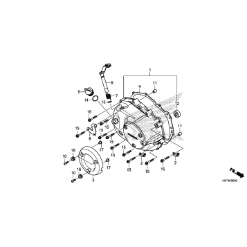 RIGHT CRANKCASE COVER