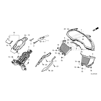 METER PANEL@SWITCH PANEL @FOB KEY