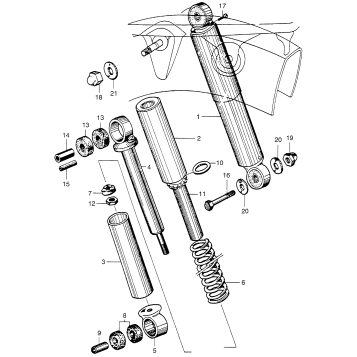 REAR SHOCK ABSORBER