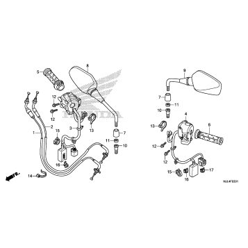 SWITCH + CABLE (NC700XD)