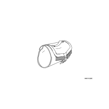 LEATHER TOURING BAG (FRINGED)