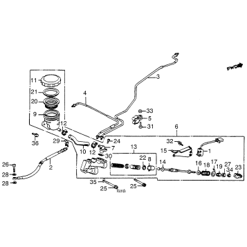 1200L RR. BRAKE MASTER CYL. 85