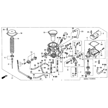 CARBURETOR ('02/'03)