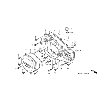 RIGHT CRANKCASE COVER