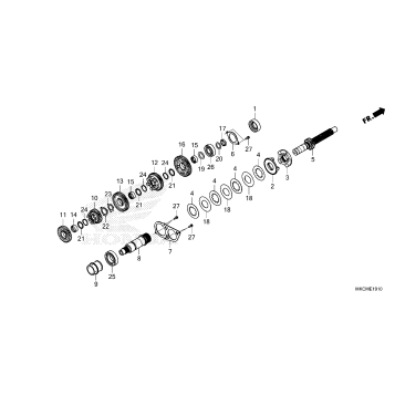 TRANSMISSION (MAINSHAFT)