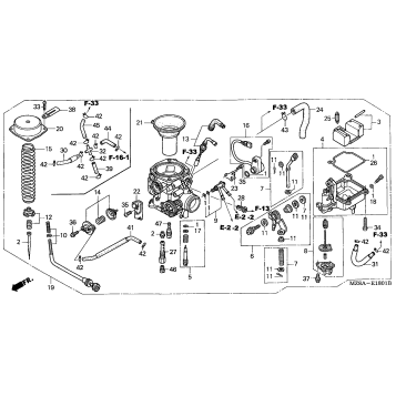 CARBURETOR ('04/'05)