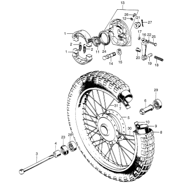 FRONT WHEEL