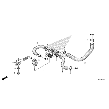 AIR INJECTION CONTROL    VALVE