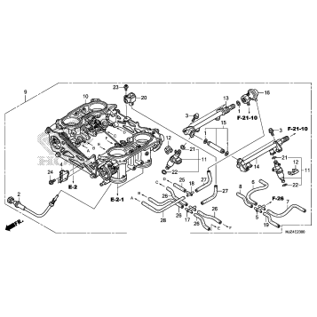 THROTTLE BODY (ASSY.)