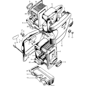 AIR CLEANER + TOOL BOX