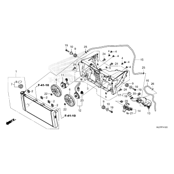 RADIATOR@RESERVE TANK