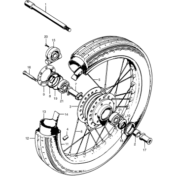 FRONT WHEEL