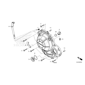 RIGHT CRANKCASE COVER