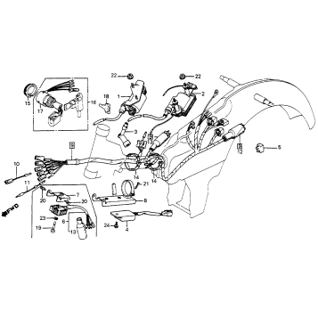 WIRE HARNESS + IGNITION COIL