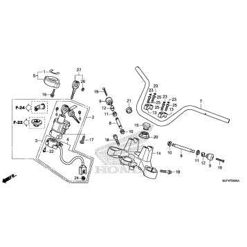 HANDLEBAR + TOP BRIDGE