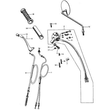 RIGHT SWITCH + CABLE I