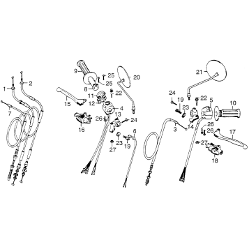 HANDLE SWITCH + LEVER