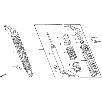 SHOCK ABSORBER 79-80