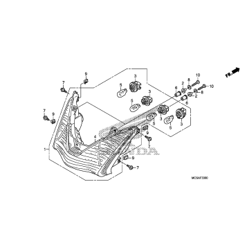REAR COMBINATION LIGHT