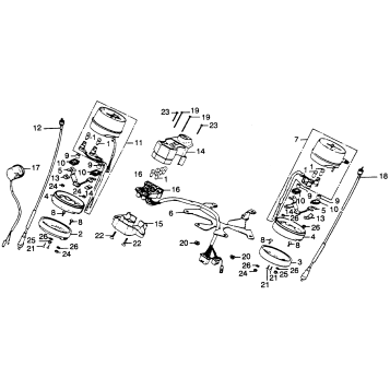 SPEEDOMETER + TACHOMETER