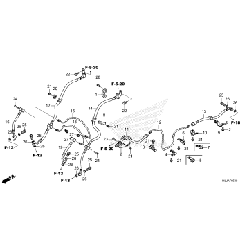 BRAKE HOSE@BRAKE PIPE