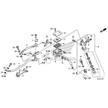 REAR BRAKE MASTER CYLINDER (2)