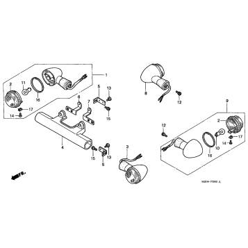 FRONT + REAR TURN SIGNAL