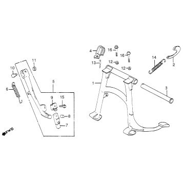 MAIN STAND + SIDE STAND