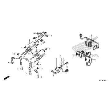 SUB HARNESS@IGNITION COIL