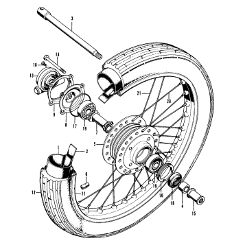FRONT WHEEL