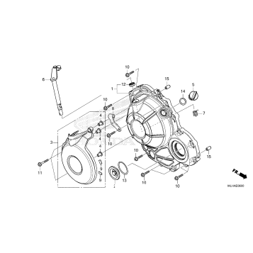 RIGHT CRANKCASE COVER