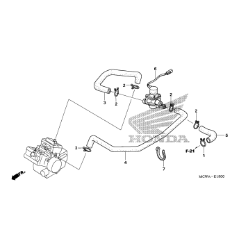 AIR INJECTION CONTROL    VALVE