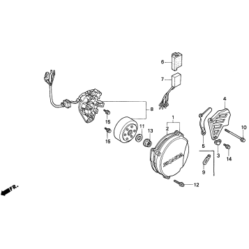 LEFT CRANKCASE COVER
