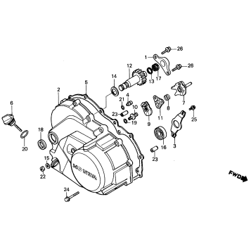 RIGHT CRANKCASE COVER