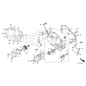 RIGHT CRANKCASE COVER