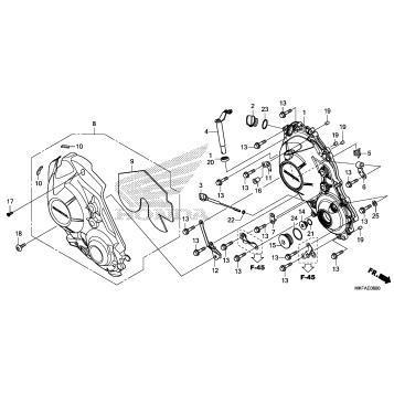 RIGHT CRANKCASE COVER