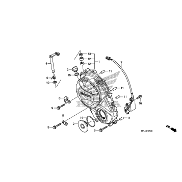RIGHT CRANKCASE COVER (1)