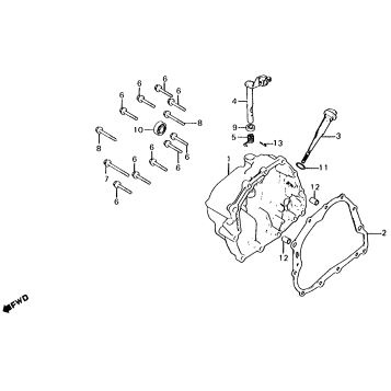 RIGHT CRANKCASE COVER