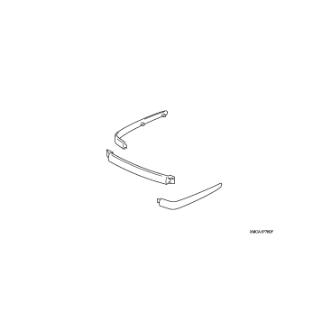 TRUNK MOLDING KIT        (CHROME)