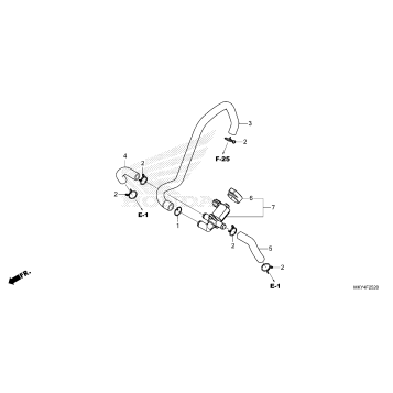 AIR INJECTION CONTROL    VALVE