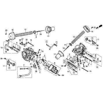 CARBURETOR COMPONENTS