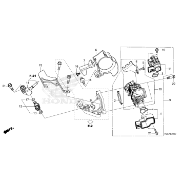 THROTTLE BODY@FUEL       INJECTOR
